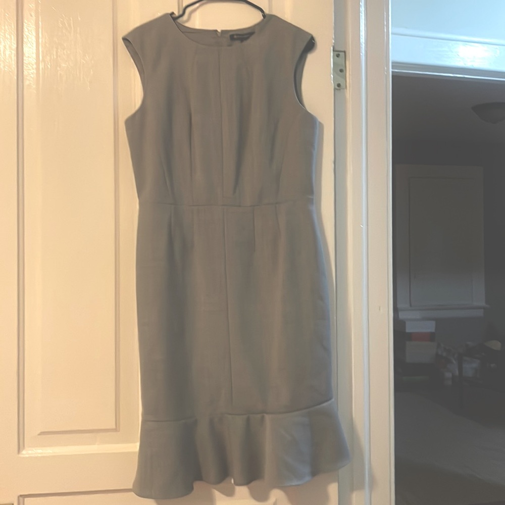 Brooks Brothers gray dress. Size 12.